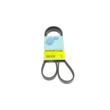 Ремінь генератора BLUE PRINT AD04R1240 для Renault Clio/Kangoo 1.4i/1.6 1998-2003, Toyota Land Cruiser 4.2 1998-2007, 1240 мм, 4 ребра