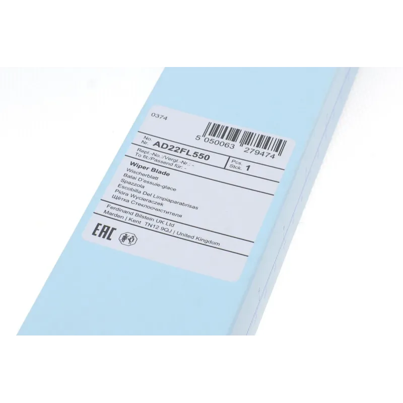 Щітка склоочисника безкаркасна BLUE PRINT AD22FL550 550мм для Alfa Romeo 145, 146, 147
