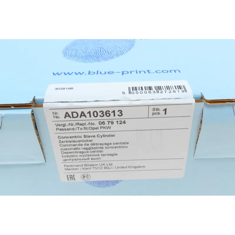 Підшипник вижимний BLUE PRINT ADA103613 для Fiat Doblo, Alfa Romeo 159, Opel Combo 1.6-2.0D 2010-