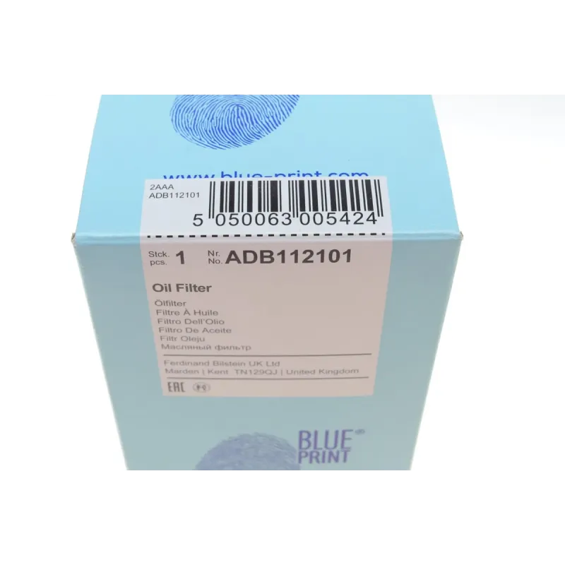 Фільтр масляний BLUE PRINT ADB112101 для BMW 3 (E46/E90) 5 (E60/E61) 7 (E65-67) 2.5-3.5d