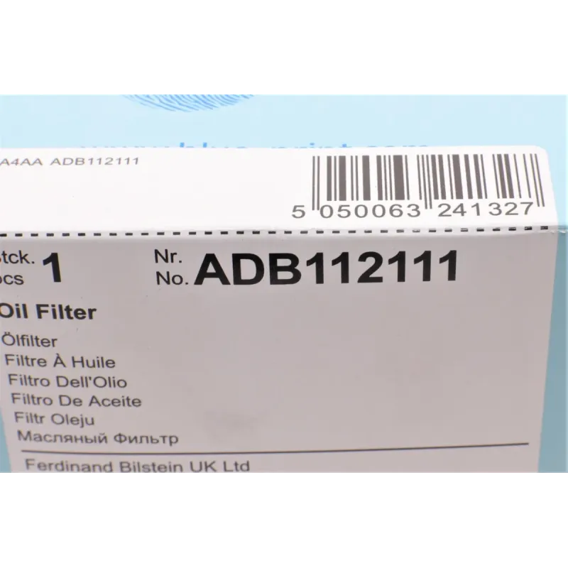 Фільтр масляний BLUE PRINT ADB112111 для BMW 3 (E36/E46), 5 (E39/E60), 7 (E38/E65), X5 (E53) 1997-2010, 82x41x104 мм