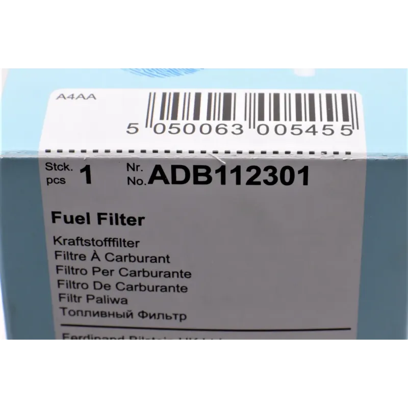Фільтр паливний BLUE PRINT ADB112301 для BMW 5 (E60/F10) 2.0-3.0D 2003-2017, 252x55 мм