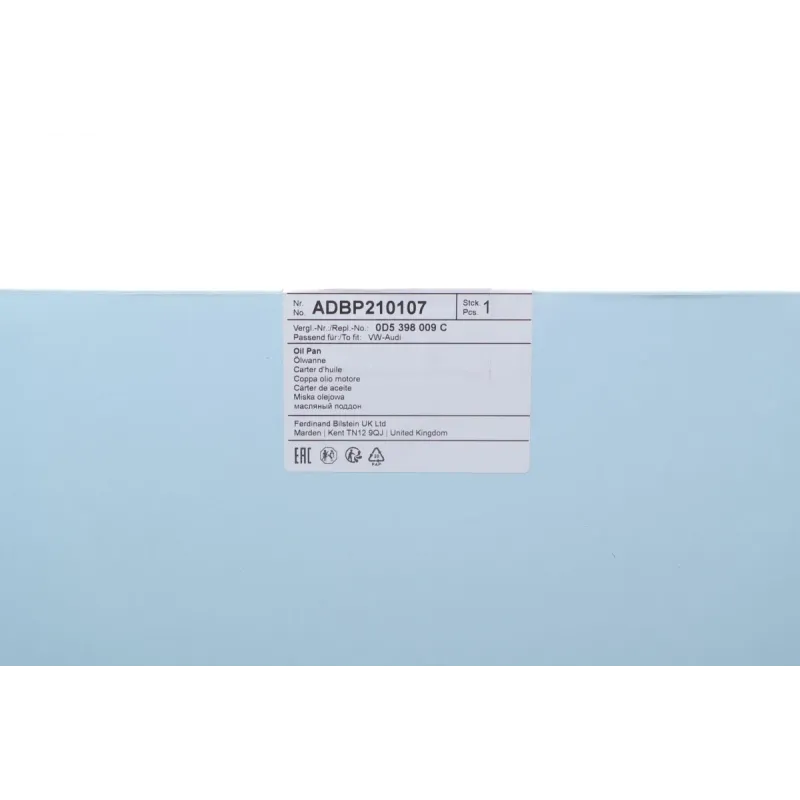 Фільтр АКПП BLUE PRINT ADBP210107 для Audi A4/A5/Q5 2.0/3.0 TDI/TFSI 2015-, 503x337x46 мм