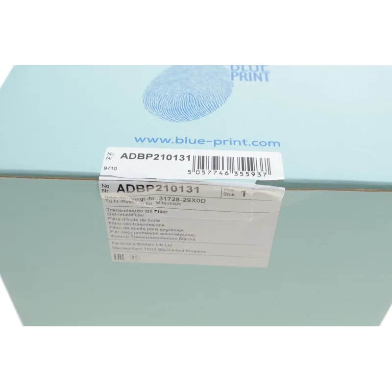 Фільтр АКПП BLUE PRINT ADBP210131 для Nissan Murano III, Pathfinder IV, Qashqai II (з прокладкою)