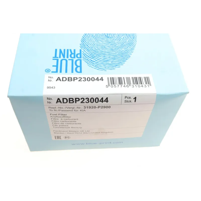Фільтр паливний BLUE PRINT ADBP230044 для Hyundai Santa Fe IV 2.2 CRDi 2018- 114x49x63 мм