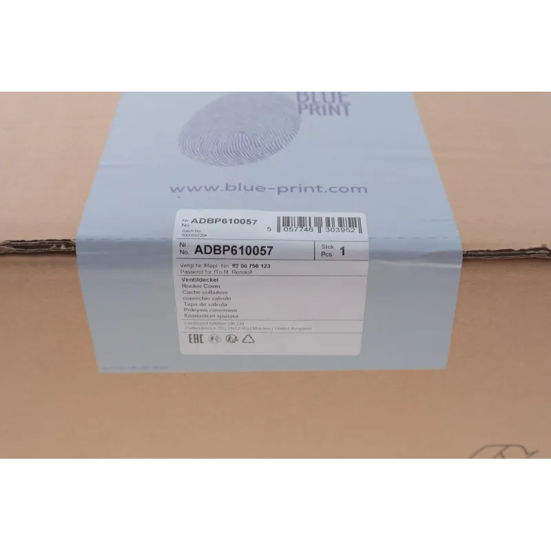 Кришка клапанів BLUE PRINT ADBP610057 для Renault Kangoo 1.5dCi 2008-, Nissan Dualis 1.5 dCi 2007-