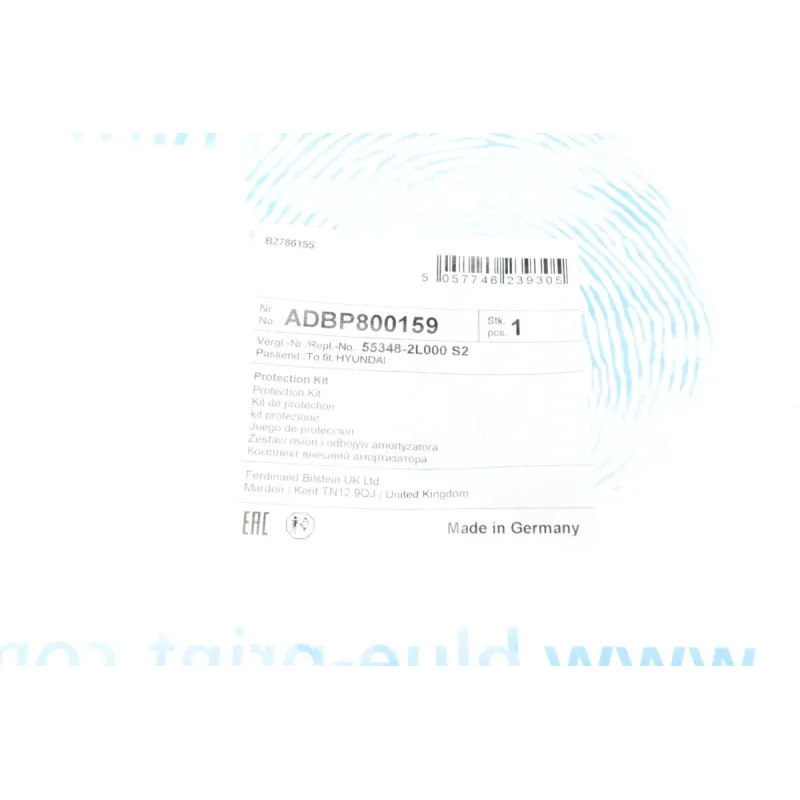 Пильовик + відбійник амортизатора (заднього) Hyundai i10/Kia Picanto 11- (к-кт 2 шт.)