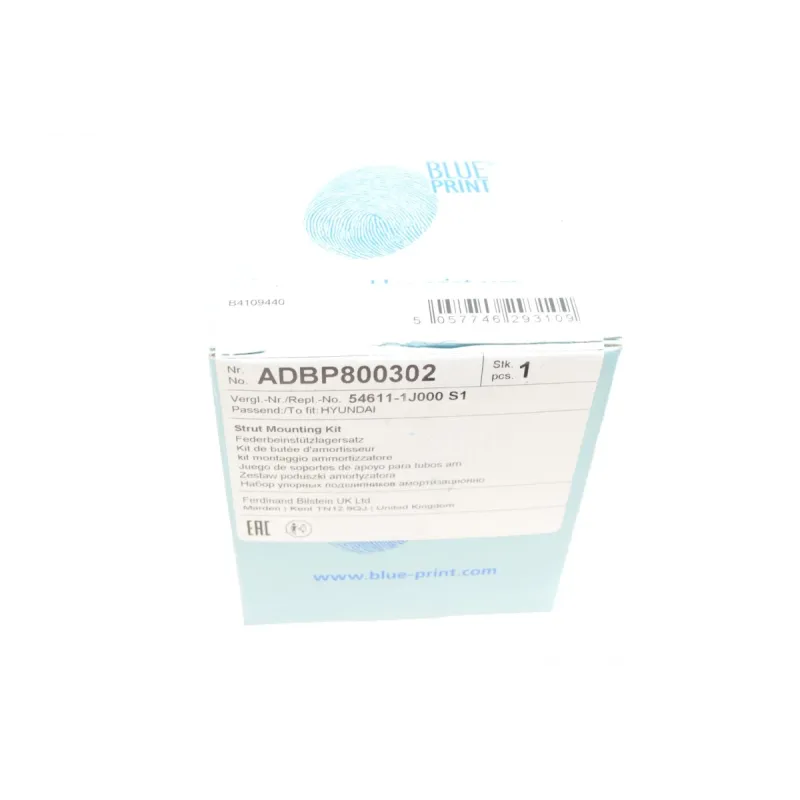 Подушка амортизатора переднього з підшипником BLUE PRINT ADBP800302 для Kia Rio, Hyundai Accent, Venga