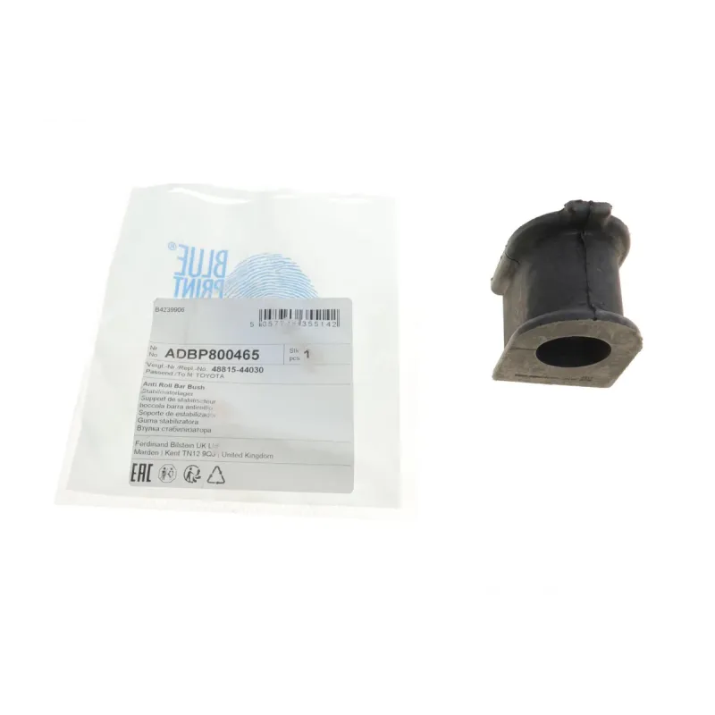 Втулка стабілізатора переднього BLUE PRINT ADBP800465 для Toyota Avensis 2.0 VVT-i 2001-2009 (d=25mm)
