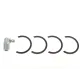 Хрестовина кардана Mitsubishi L200/Pajero 90- (d=30mm) (L=101mm)