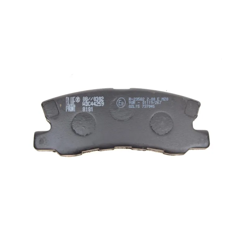 Колодки гальмівні задні BLUE PRINT ADC44259 для Mitsubishi Outlander, Lancer, Pajero 2000- 16 мм