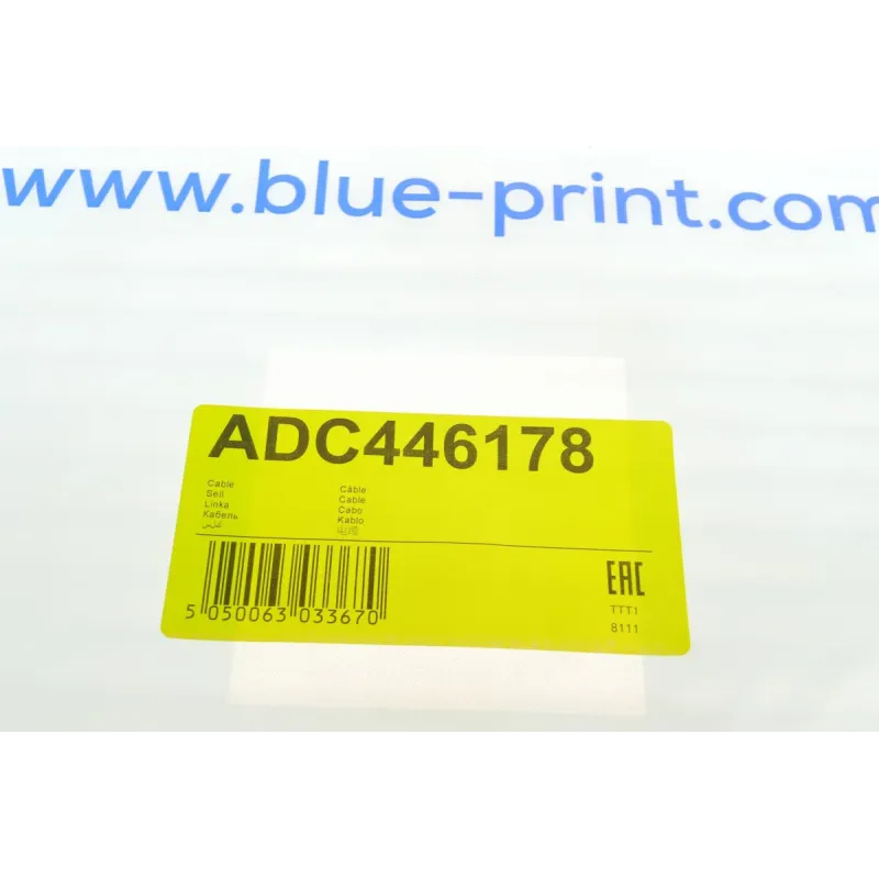 Трос ручника задній правий BLUE PRINT ADC446178 для Mitsubishi Lancer 1530мм