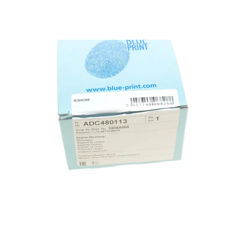 Подушка двигуна задня BLUE PRINT ADC480113 для Mitsubishi L200, Fiat Fullback, Pajero Sport