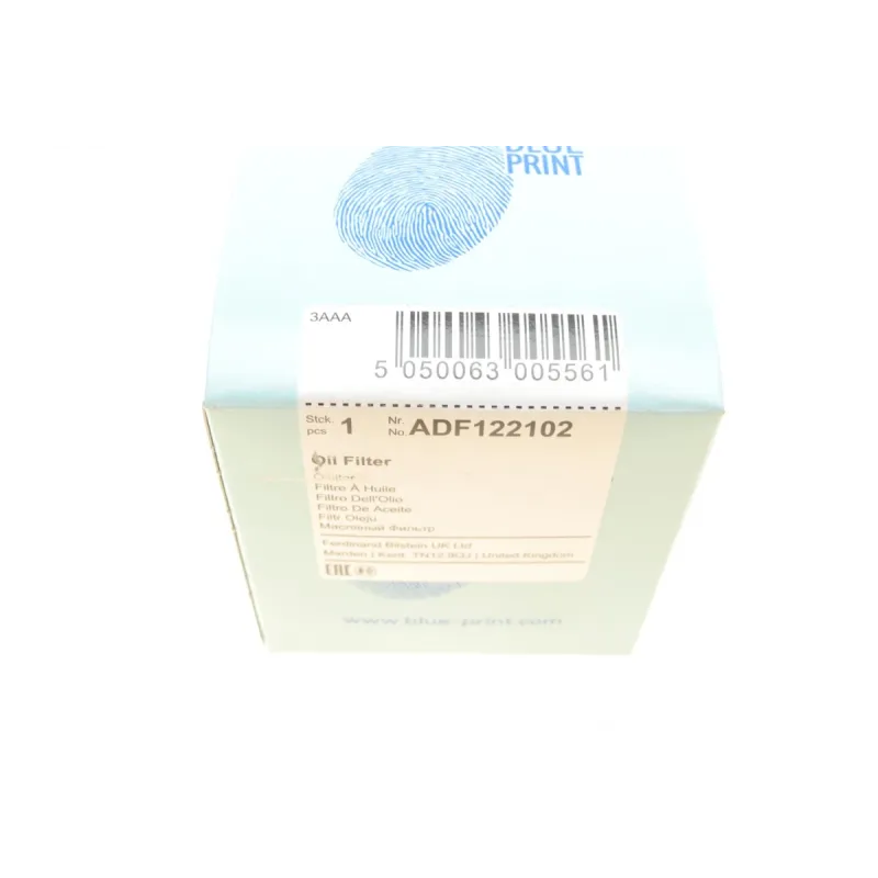 Фільтр масляний BLUE PRINT ADF122102 для Ford Transit, Citroen Jumper 2.2HDI/2.4TDCi 06-, Peugeot 2.0HDI 03-