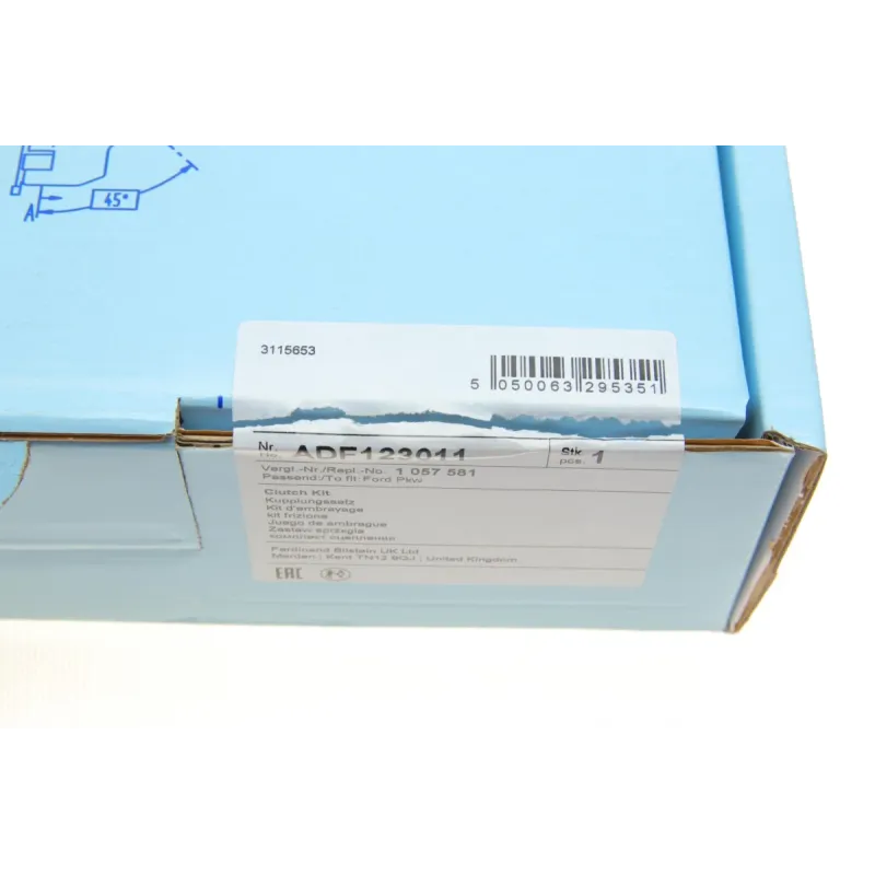 Комплект зчеплення BLUE PRINT ADF123011 для Ford Mondeo 1.6/1.8 1993-1996, 23 зуби