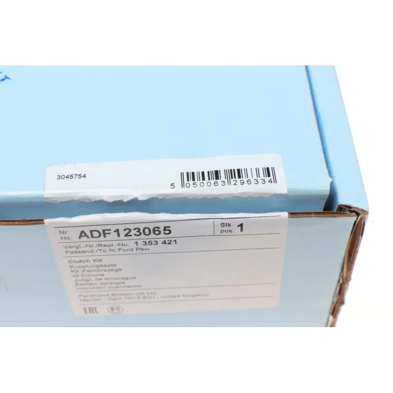 Комплект зчеплення BLUE PRINT ADF123065 для Ford Transit 2.0TDCI 2000-2006 (d=254mm)
