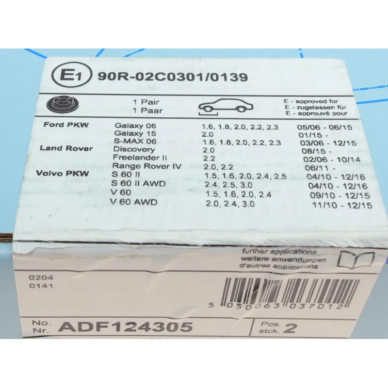 Диск гальмівний (передній) Range Rover Evoque 11-/Ford Galaxy/S-MAX 06-15 (300x28)