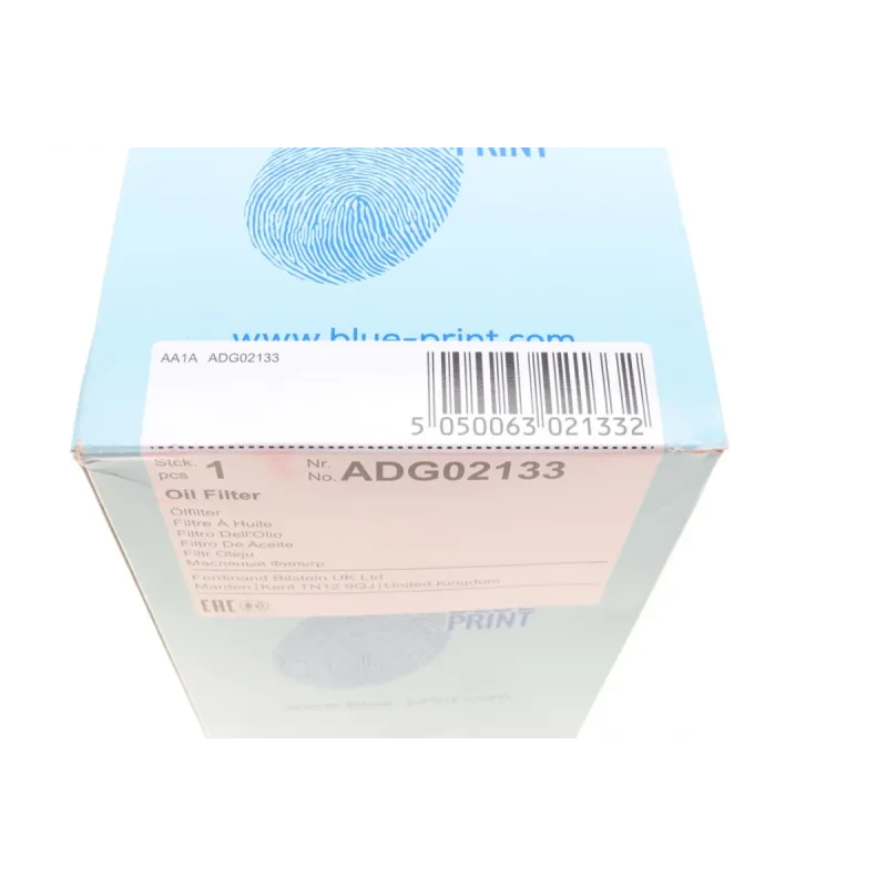 Фільтр масляний BLUE PRINT ADG02133 для Hyundai Tucson, Kia Sportage 2.0 CRDi 16V 2004-2015, 88x148 мм