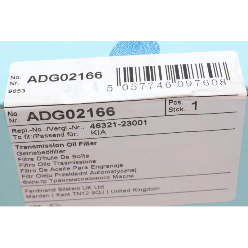 Фільтр АКПП BLUE PRINT ADG02166 для Hyundai Accent, Elantra, Kia Ceed, Rio (сітчастий, 149x143x33 мм)