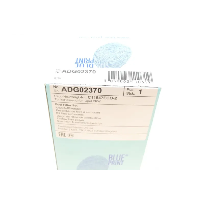 Фільтр паливний Opel Antara 2.2 CDTi/Chevrolet Captiva 2.2VCDI 06-(к-кт 2 шт.)