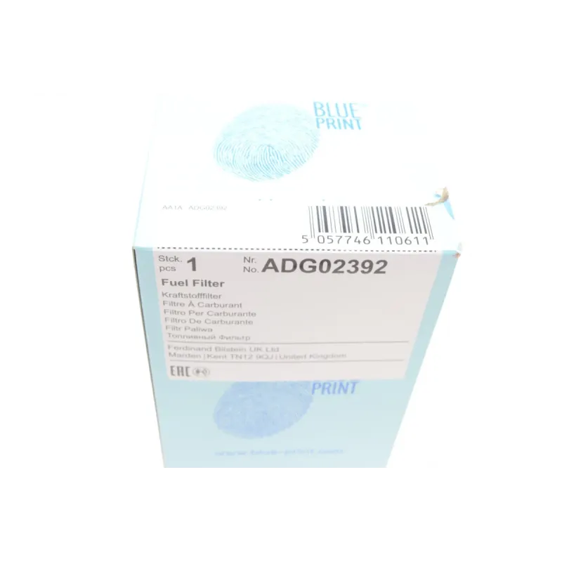 Фільтр паливний BLUE PRINT ADG02392 для Hyundai iX20, Tucson, Kia Ceed, Sportage 1.4-2.0CRDi 2011-
