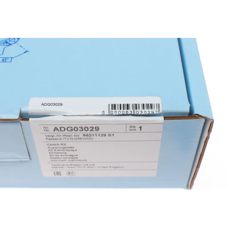 Комплект зчеплення BLUE PRINT ADG03029 Daewoo Lanos/Sens 1.3 97- (d=180mm) (+вижимний)