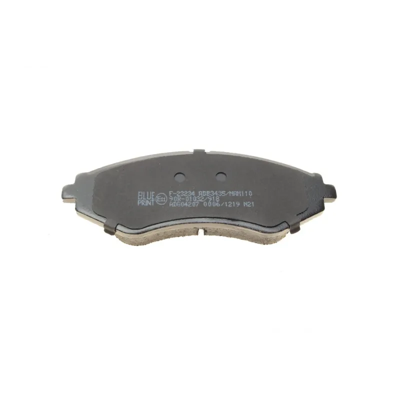 Колодки гальмівні передні BLUE PRINT ADG04207 для Chevrolet Lacetti, Daewoo Lanos, Spark, 17 мм