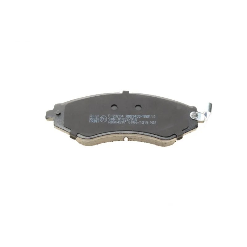 Колодки гальмівні передні BLUE PRINT ADG04207 для Chevrolet Lacetti, Daewoo Lanos, Spark, 17 мм