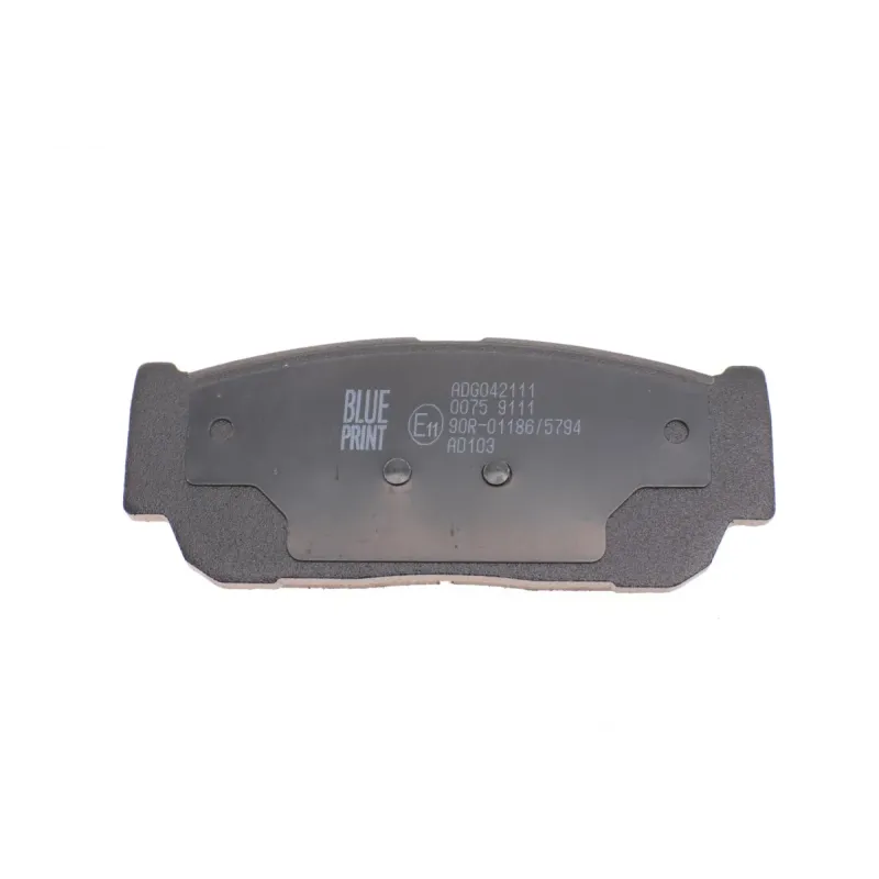 Колодки гальмівні задні BLUE PRINT ADG042111 для Kia Sorento I (JC) 2002-2011, SsangYong Rodius 2005-, 15 мм