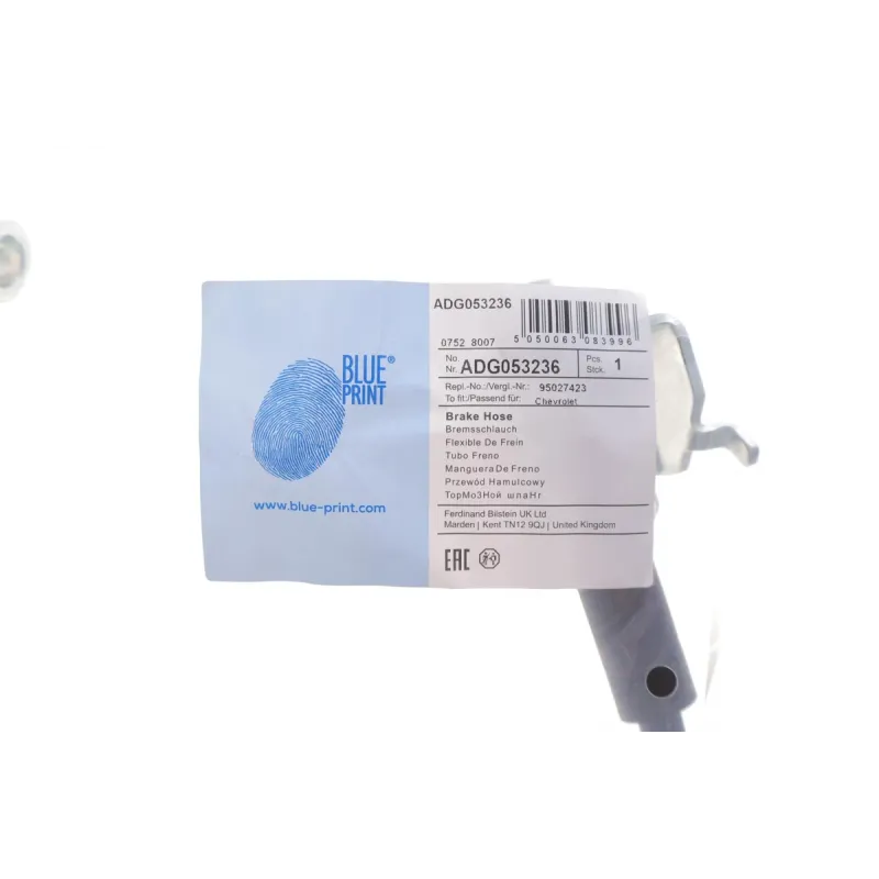 Шланг гальмівний передній правий BLUE PRINT ADG053236 для Chevrolet Captiva C100/C140 2011-2015, 493 мм