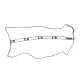 Прокладка кришки клапанів BLUE PRINT ADG06754 для Kia Carnival, Hyundai Terracan 2.9 CRDi/TDi 1999-2007