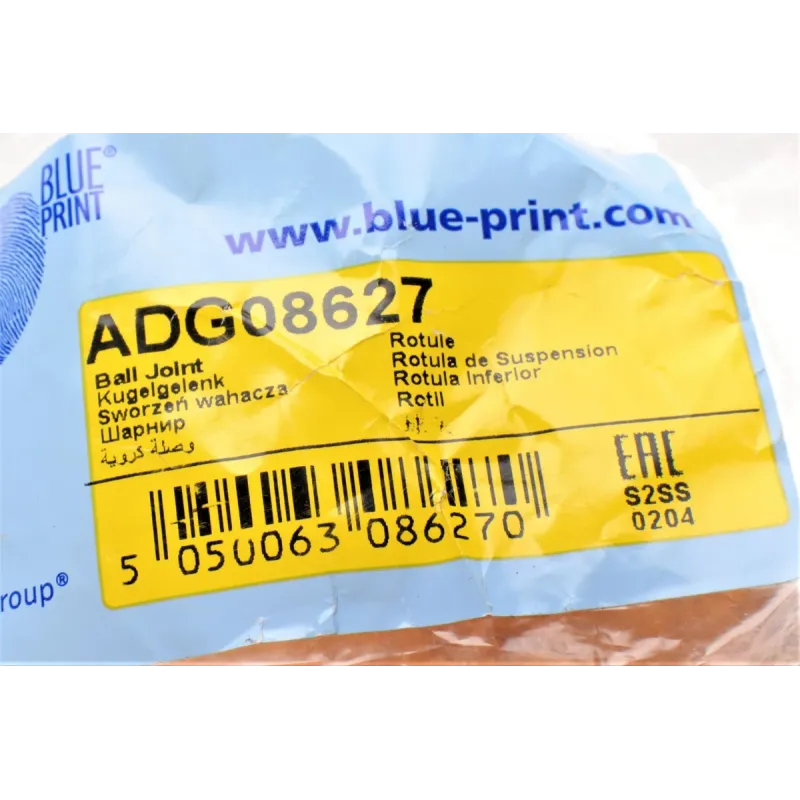 Опора кульова передньої осі права BLUE PRINT ADG08627 для Hyundai Sonata 1998-2005, Kia Magentis 2001-2006, 18 мм