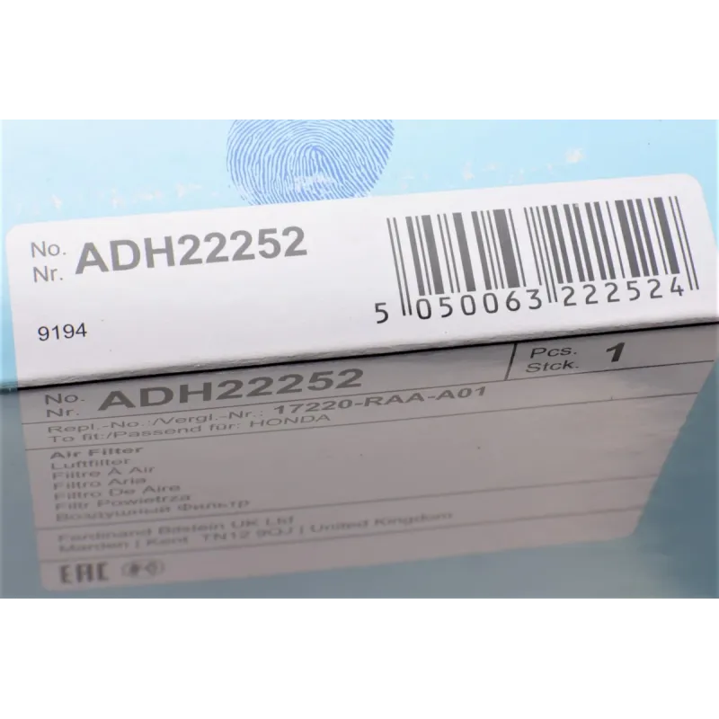 Фільтр повітряний Honda Accord VII/VIII 2.0-2.4 03-08