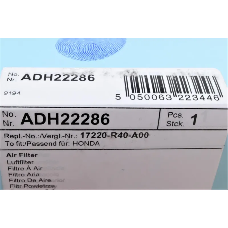 Фільтр повітряний Honda Accord VIII 2.4 16V 08-12