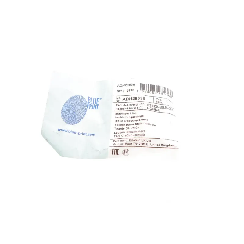 Тяга стабілізатора задня права BLUE PRINT ADH28536 для Honda CR-V II 2002-2006 89 мм