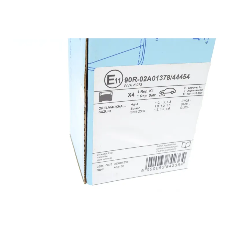 Колодки гальмівні передні BLUE PRINT ADK84236 для Opel Agila, Suzuki Swift, Nissan Almera