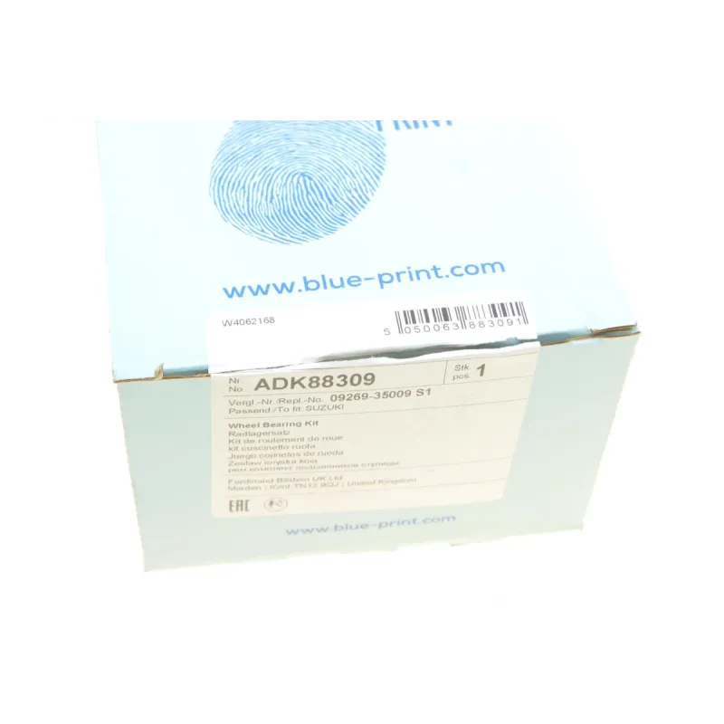 Підшипник маточини задній BLUE PRINT ADK88309 для Suzuki Jimny 1998-, 72x35x22 мм