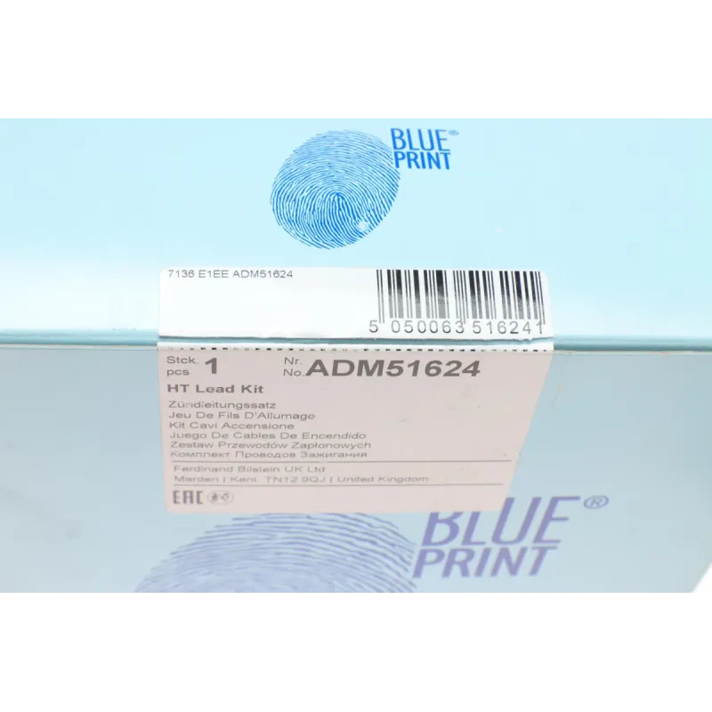 Проводи запалювання BLUE PRINT ADM51624 для Mazda 626 IV (GE) 1.8/2.0 1991-1997