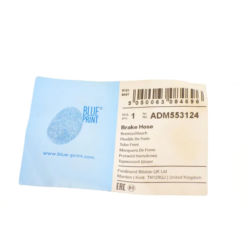 Шланг гальмівний передній лівий BLUE PRINT ADM553124 для Mazda 6 GH 2007-2013 272 мм
