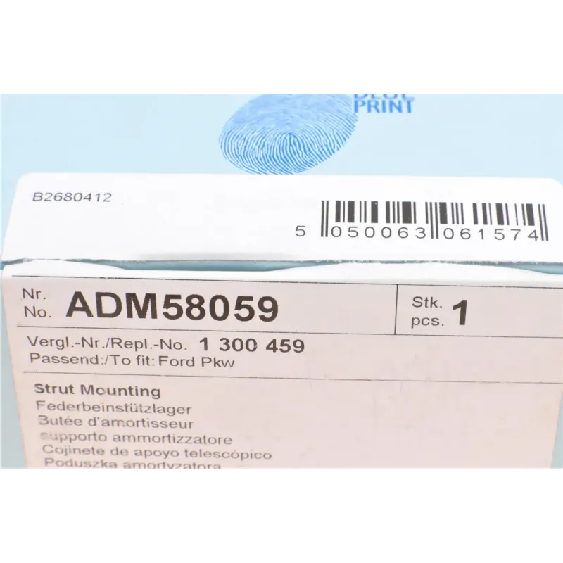 Подушка амортизатора заднього BLUE PRINT ADM58059 для Ford Focus II, Mazda 3, 54x8x46 мм