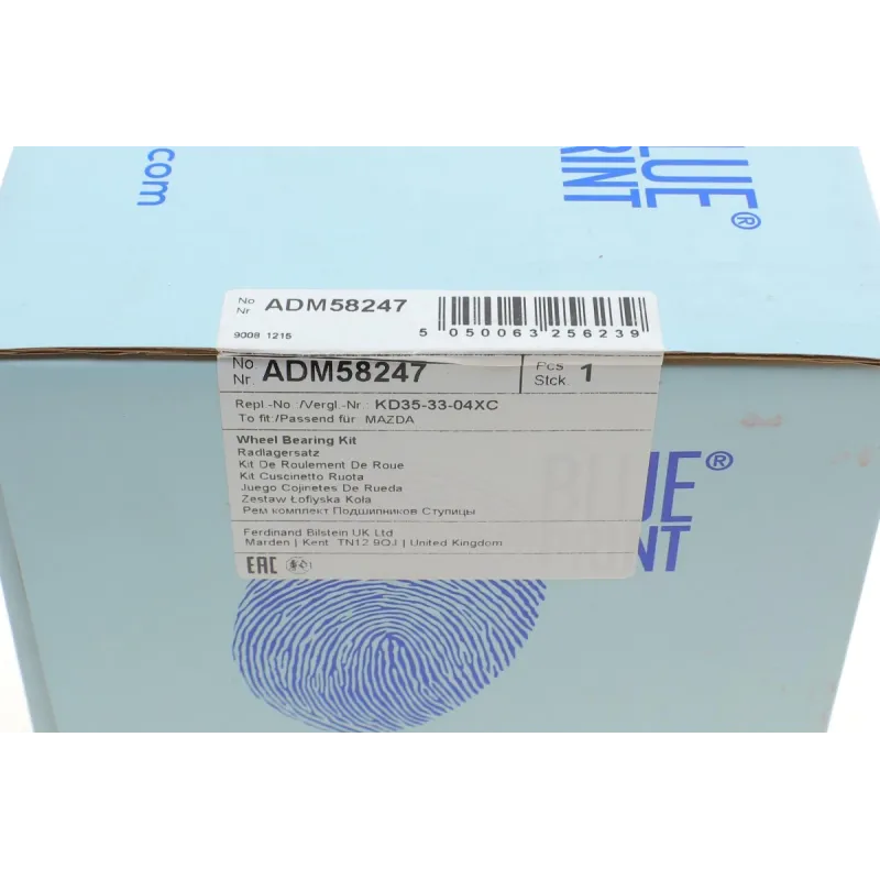 Підшипник маточини передній BLUE PRINT ADM58247 для Mazda CX-5, Mazda 6, Mazda 3, 31 мм