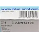 Фільтр масляний BLUE PRINT ADN12103 для Nissan Primera, Almera, Sunny 1.3-3.0i 70-07, 80x102 мм