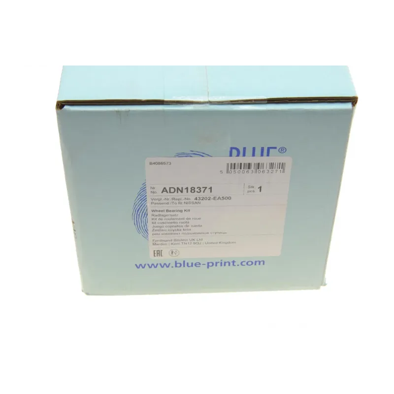 Підшипник маточини задній BLUE PRINT ADN18371 для Nissan Armada R51 2005-2010, конічний роликовий 32x89x69 мм