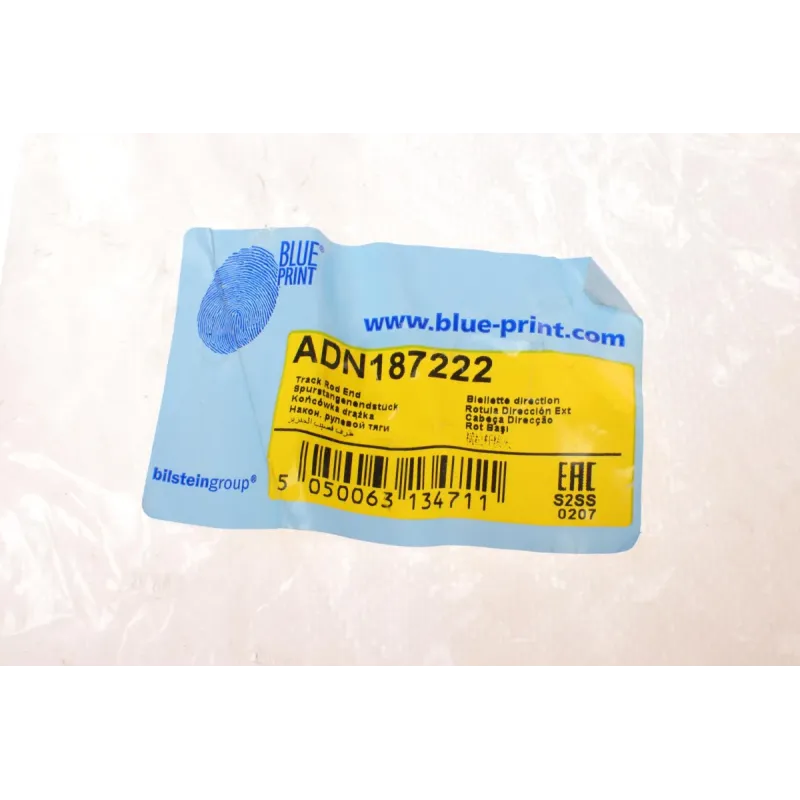 Наконечник рульової тяги правий BLUE PRINT ADN187222 для Infiniti FX45 3.5/4.5 2003-2008, M14x1.5