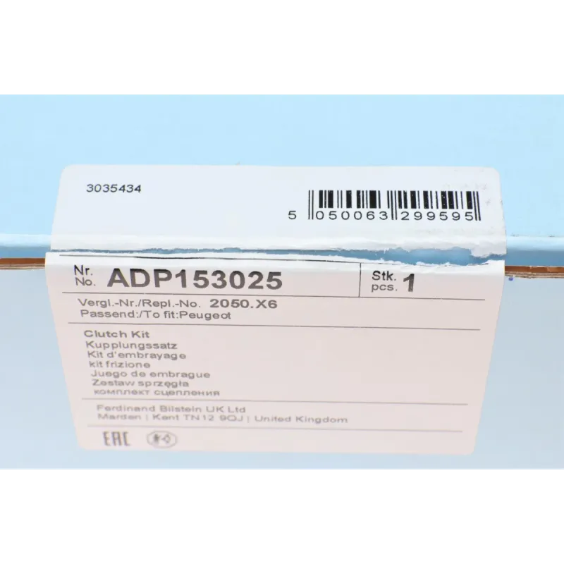 Комплект зчеплення BLUE PRINT ADP153025 для Peugeot Boxer, Citroen Jumper 2.5D (235мм, 21 зуб)