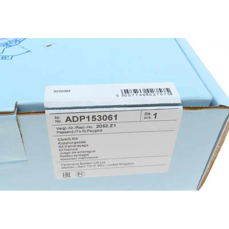 Комплект зчеплення BLUE PRINT ADP153061 для Citroen C4/Peugeot 508 1.6HDI (d=240mm)