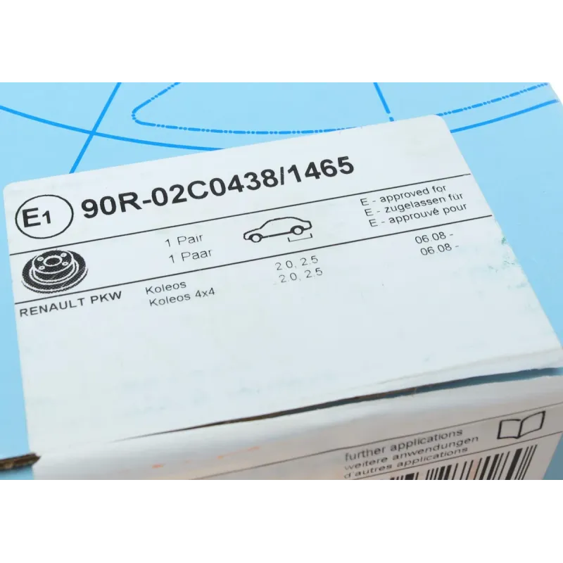 Диск гальмівний задній BLUE PRINT ADP154314 для Nissan Leaf, Juke, Qashqai, X-Trail (292x16 мм)