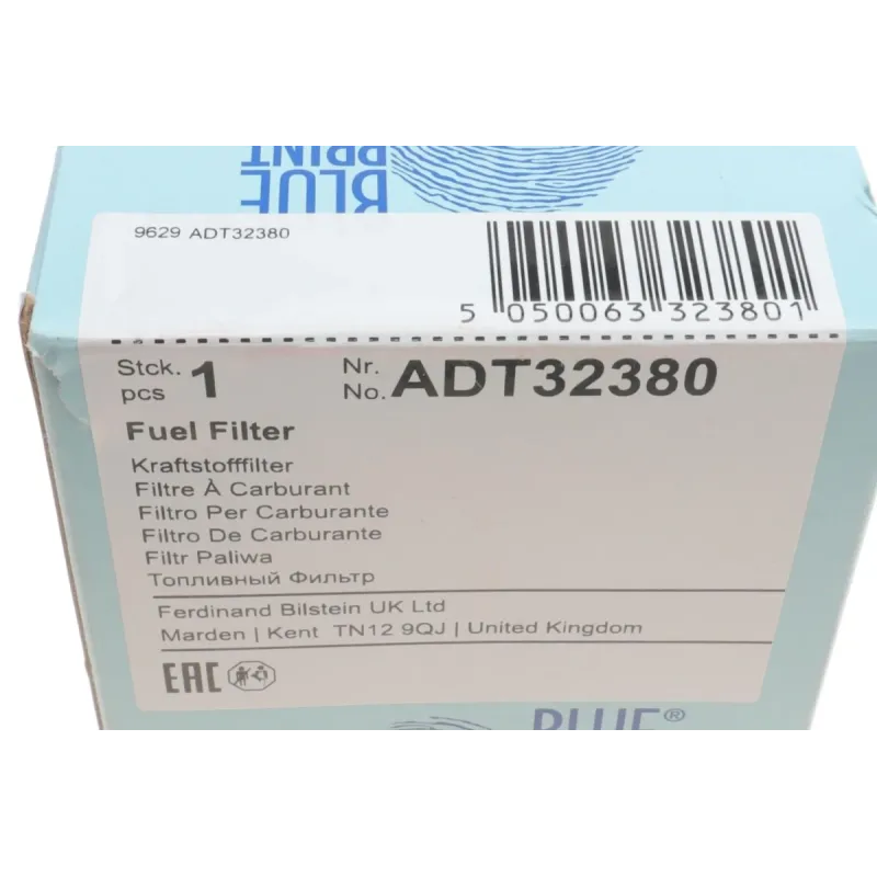 Фільтр паливний BLUE PRINT ADT32380 для Toyota Land Cruiser 4.0 2002-2004, 71x154x85 мм