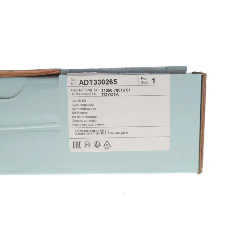Комплект зчеплення BLUE PRINT ADT330265 для Toyota Yaris 1.0 VVT-i 2005-2011, 19 зубців