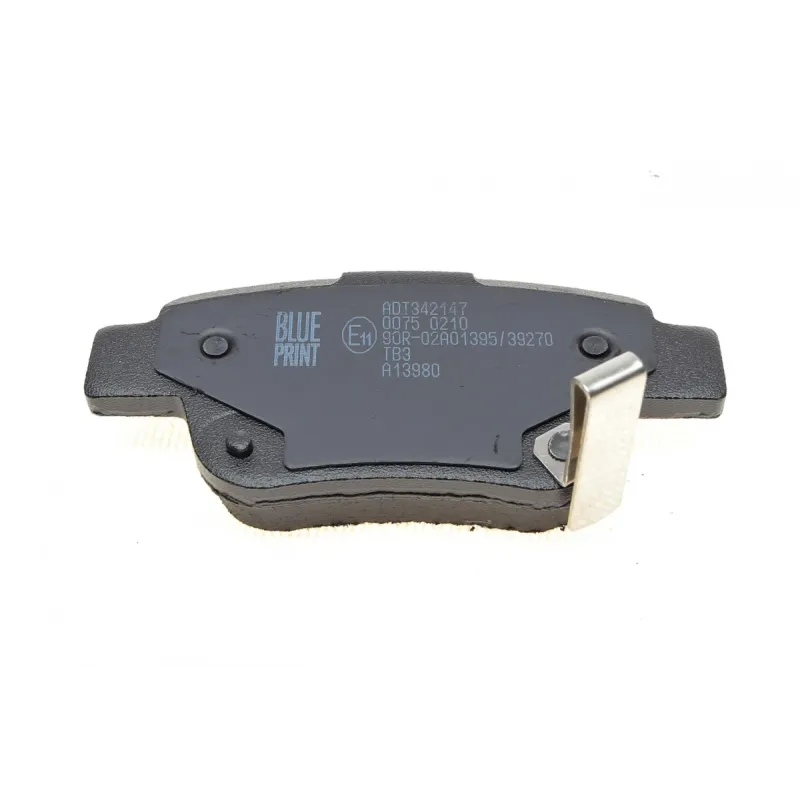 Колодки гальмівні задні BLUE PRINT ADT342147 для Toyota Avensis, Corolla Verso, Alphard 2003-2009, 16 мм